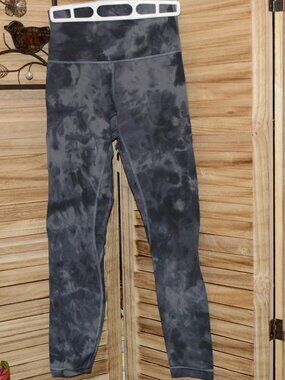 Lululemon 4 Align Gray Camo Workout Pants
